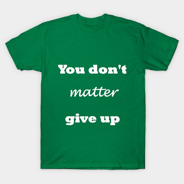 Motivation T-Shirt by SZG-GZS